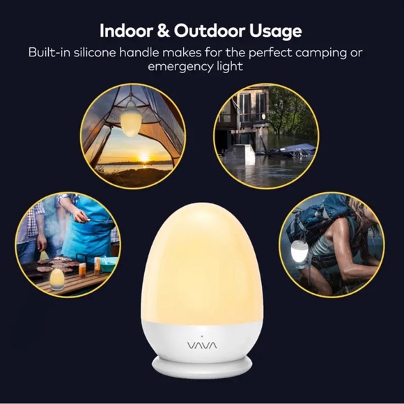 VAVA VA-CL006 Kids Baby Night Light ABS+PC Touch Control Timer Setting in Pink - Picture 8 of 13